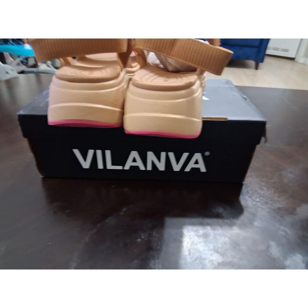 Platform Sandals With Arch Support - Picture 4 of 5